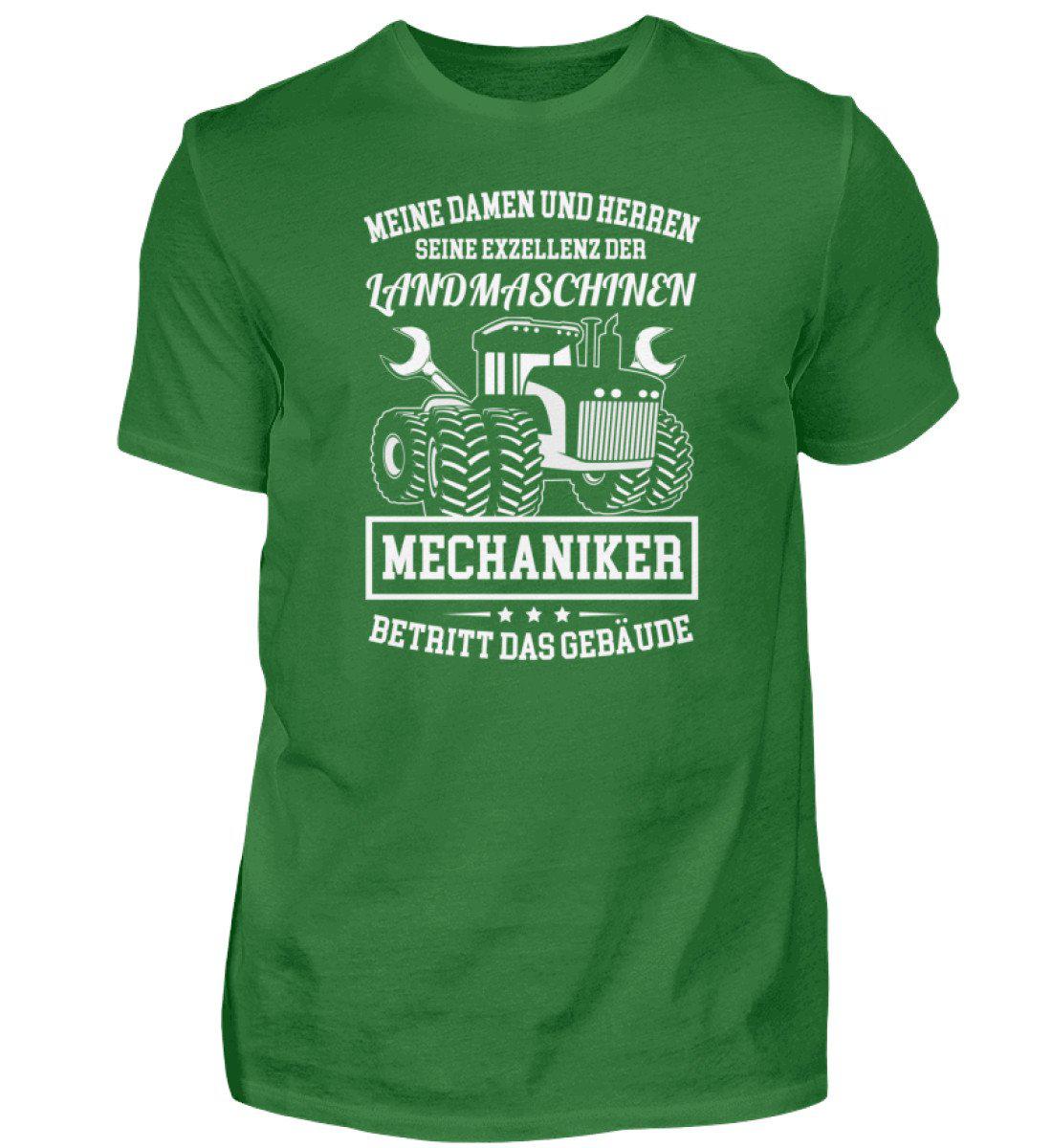 Exzellenz der Mechaniker · Herren T-Shirt-Herren Basic T-Shirt-Kelly Green-S-Agrarstarz