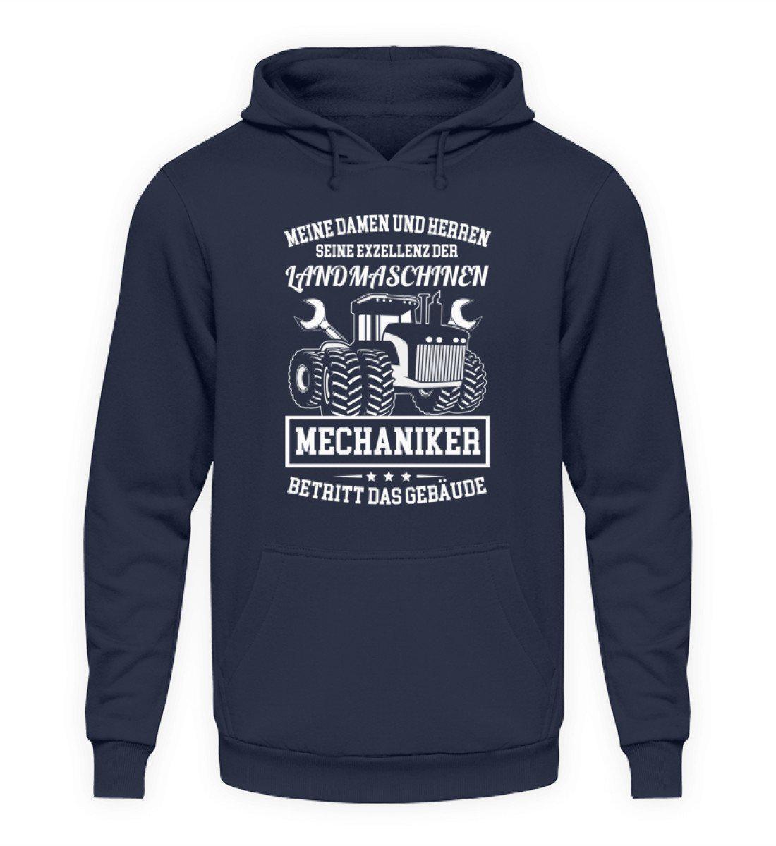 Exzellenz der Mechaniker · Unisex Kapuzenpullover Hoodie-Unisex Hoodie-Oxford Navy-L-Agrarstarz