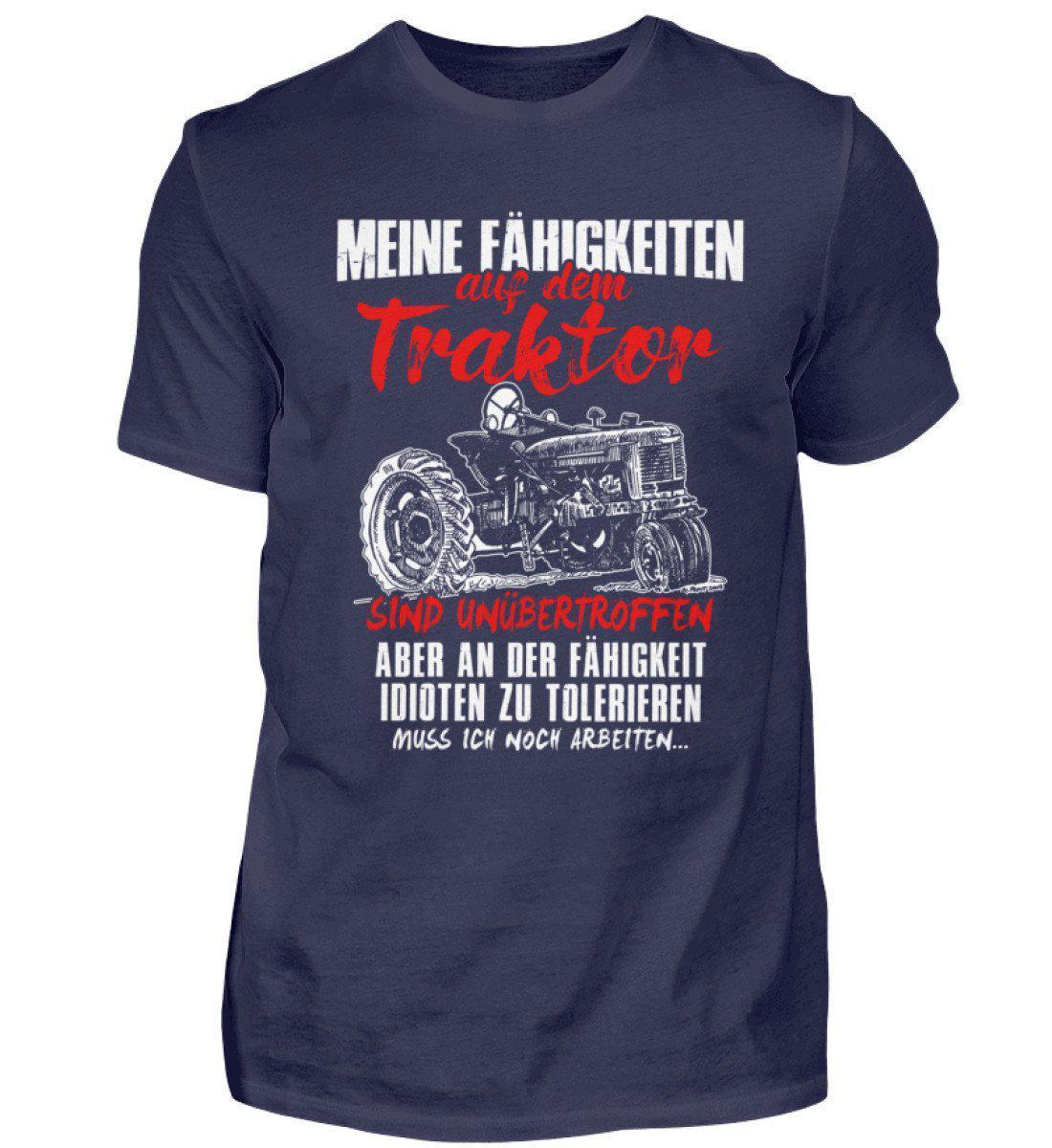Fähigkeiten auf Traktor · Herren T-Shirt-Herren Basic T-Shirt-Navy-S-Agrarstarz