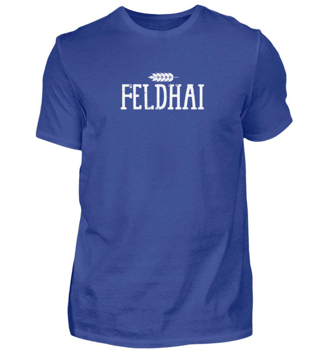 Feldhai · Herren T-Shirt-Herren Basic T-Shirt-Royal Blue-S-Agrarstarz
