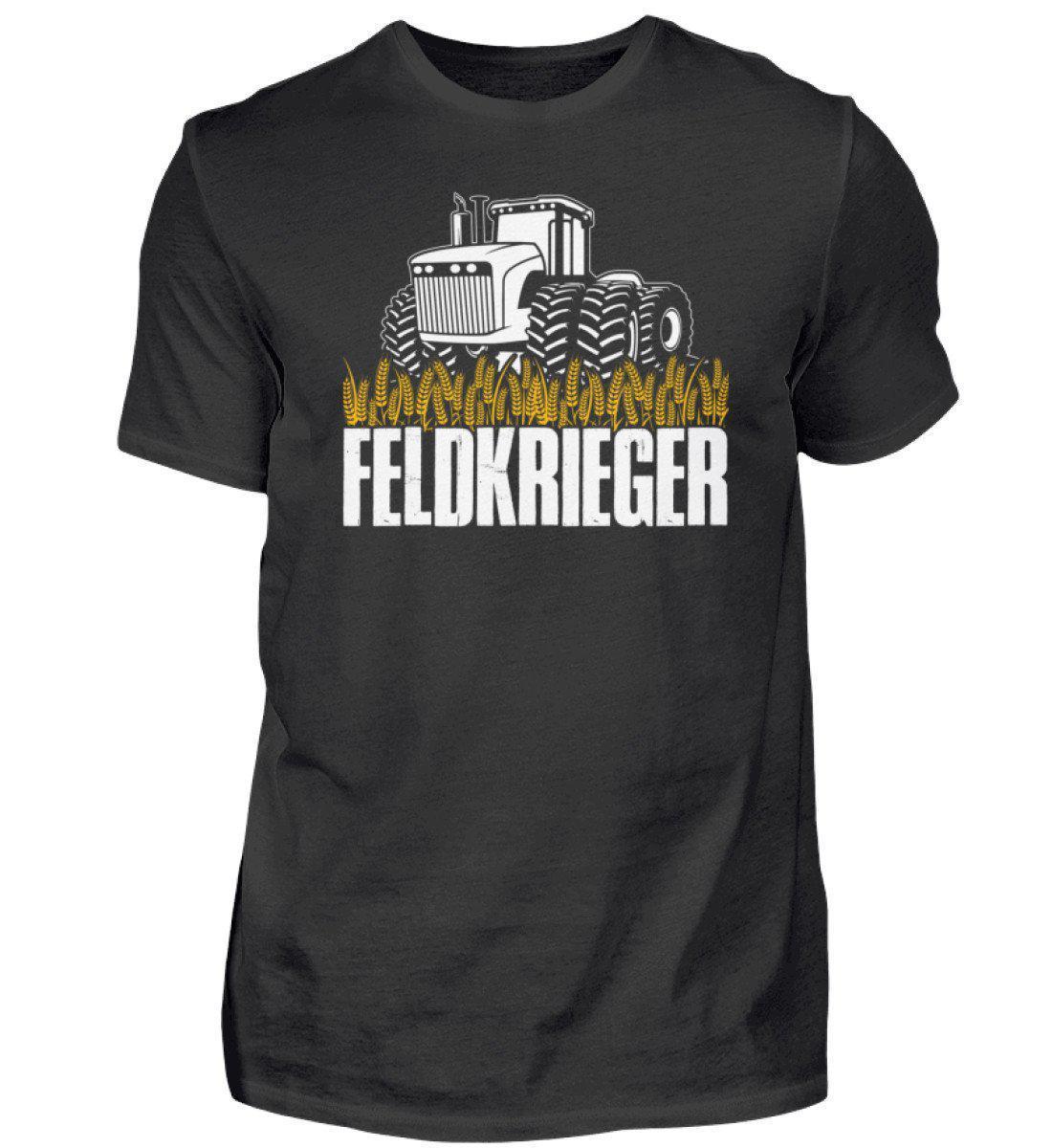 Feldkrieger · Herren T-Shirt-Herren Basic T-Shirt-Black-S-Agrarstarz