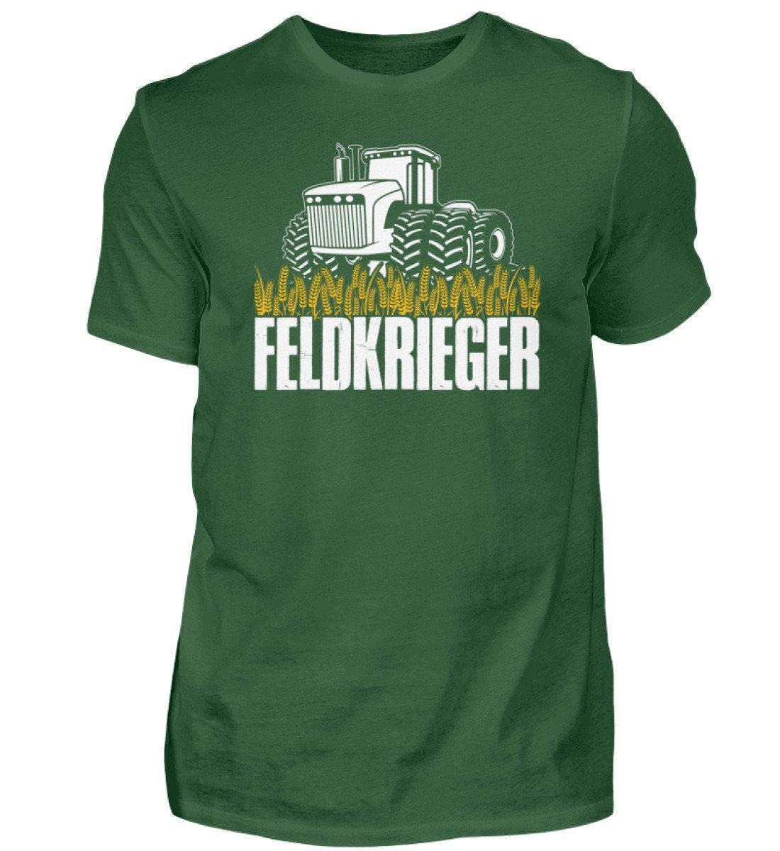 Feldkrieger · Herren T-Shirt-Herren Basic T-Shirt-Bottle Green-S-Agrarstarz