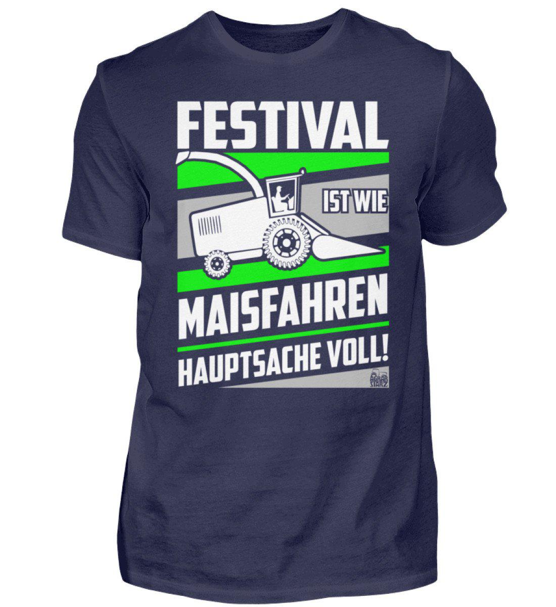 Festival Maisfahren · Herren T-Shirt-Herren Basic T-Shirt-Navy-S-Agrarstarz