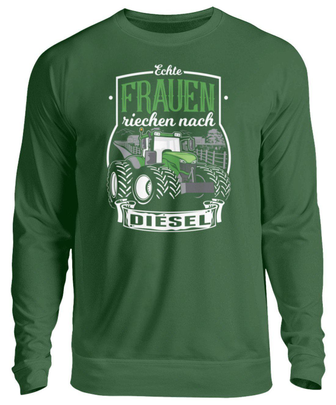 Frauen Traktor Diesel · Unisex Sweatshirt Pullover-Unisex Sweatshirt-Bottle Green-S-Agrarstarz