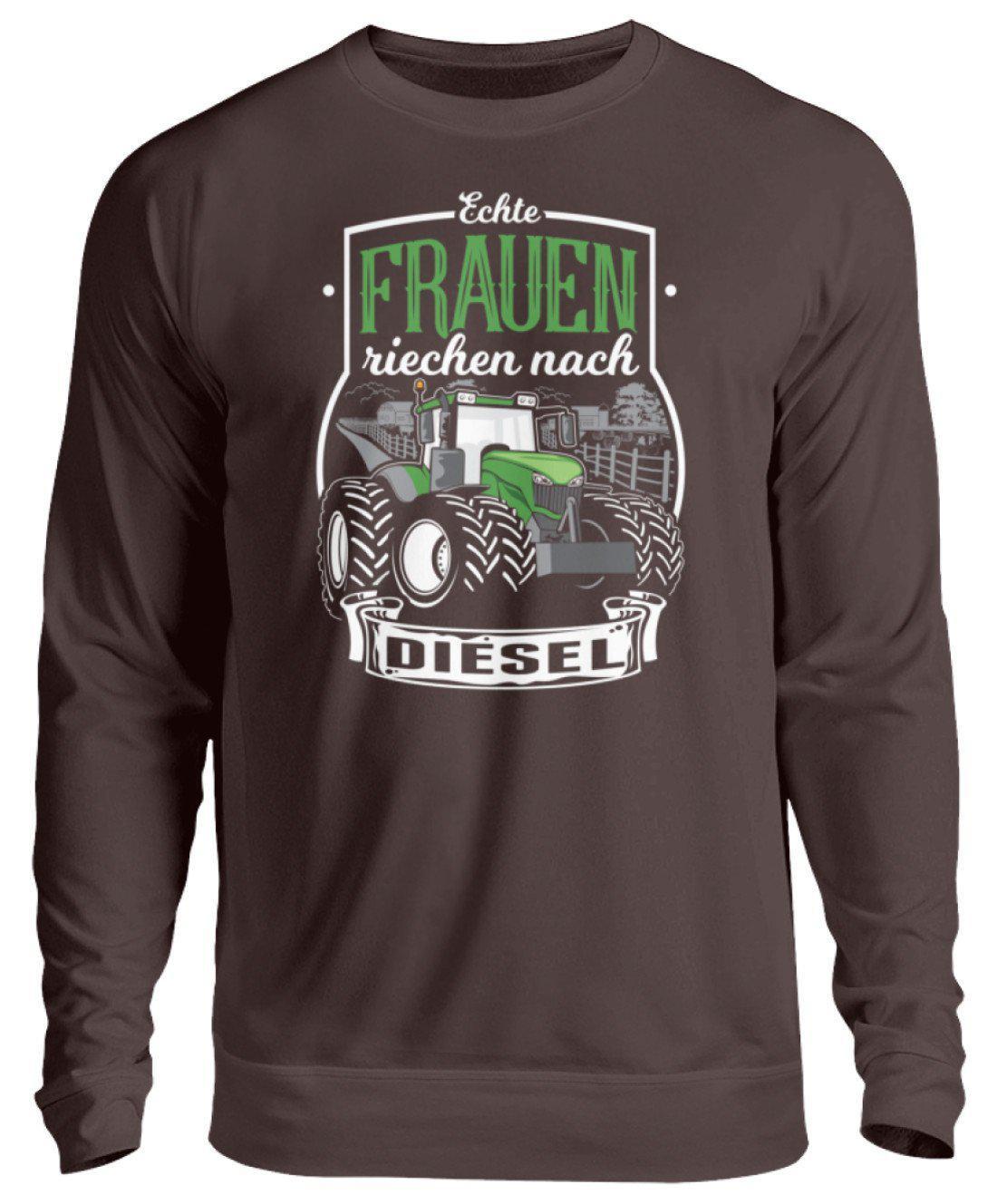 Frauen Traktor Diesel · Unisex Sweatshirt Pullover-Unisex Sweatshirt-Hot Chocolate-S-Agrarstarz