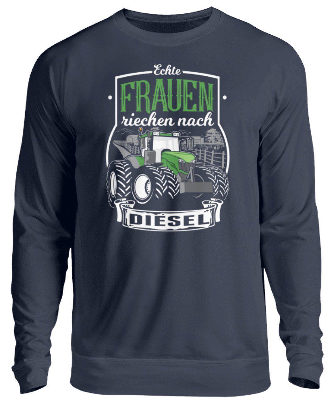 Frauen Traktor Diesel · Unisex Sweatshirt Pullover-Unisex Sweatshirt-Oxford Navy-S-Agrarstarz