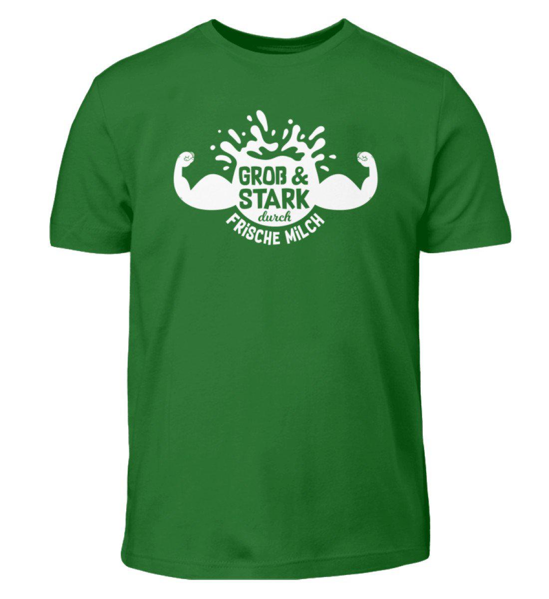 Frische Milch · Kinder T-Shirt-Kinder T-Shirt-Kelly Green-3/4 (98/104)-Agrarstarz