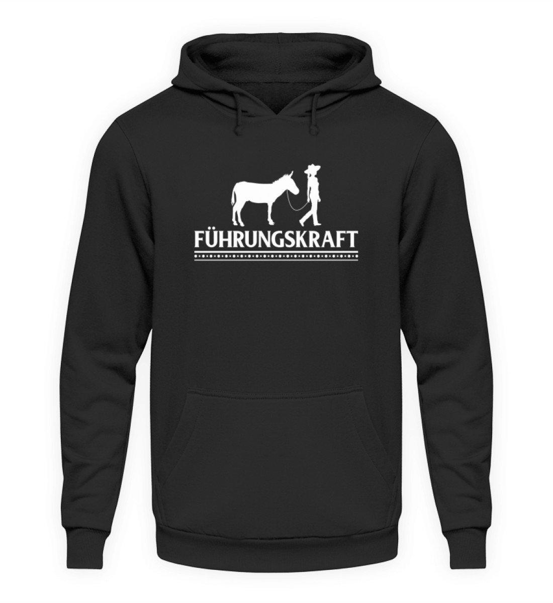 Führungskraft Esel · Unisex Kapuzenpullover Hoodie-Unisex Hoodie-Jet Black-S-Agrarstarz