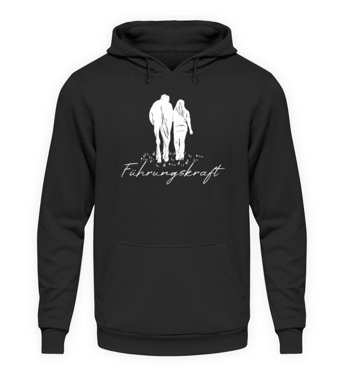 Führungskraft Pferd 2 · Unisex Kapuzenpullover Hoodie-Unisex Hoodie-Deep Black-XS-Agrarstarz