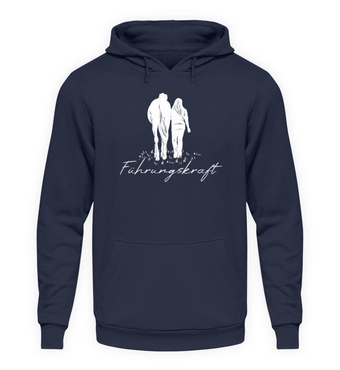 Führungskraft Pferd 2 · Unisex Kapuzenpullover Hoodie-Unisex Hoodie-Oxford Navy-S-Agrarstarz