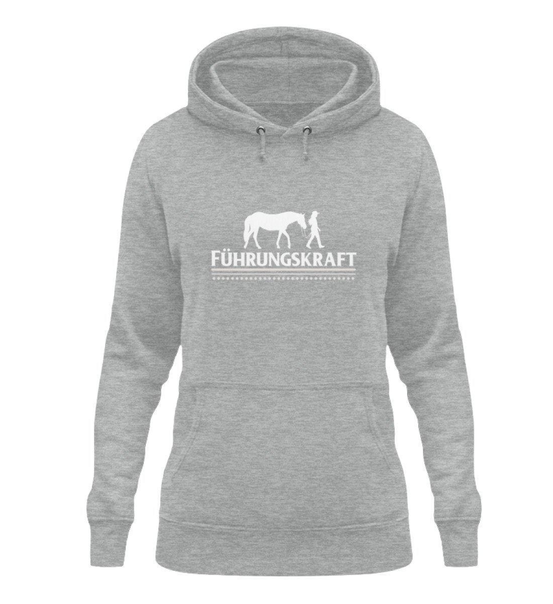 Führungskraft Pferd · Damen Hoodie-Damen Hoodie-Heather Sport Grey-XS-Agrarstarz