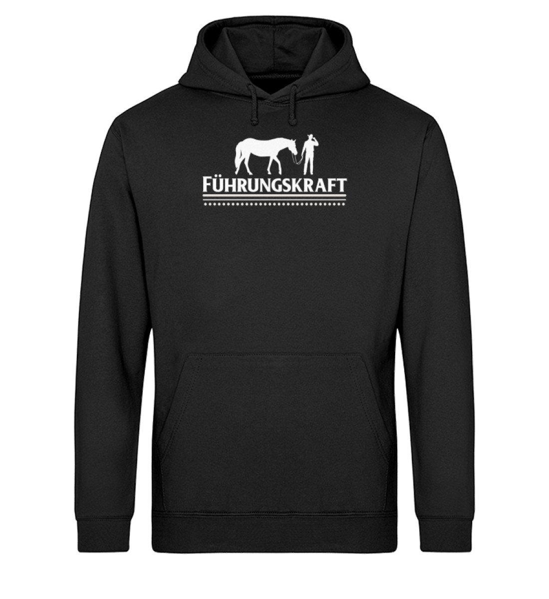 Führungskraft Pferd Mann · Unisex Organic Hoodie-Drummer Hoodie ST/ST-Black-XS-Agrarstarz