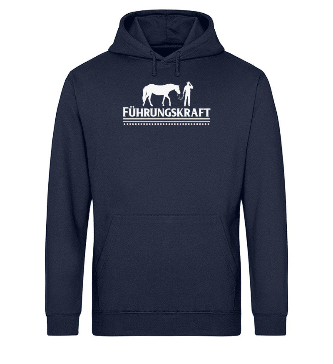 Führungskraft Pferd Mann · Unisex Organic Hoodie-Drummer Hoodie ST/ST-French Navy-XS-Agrarstarz