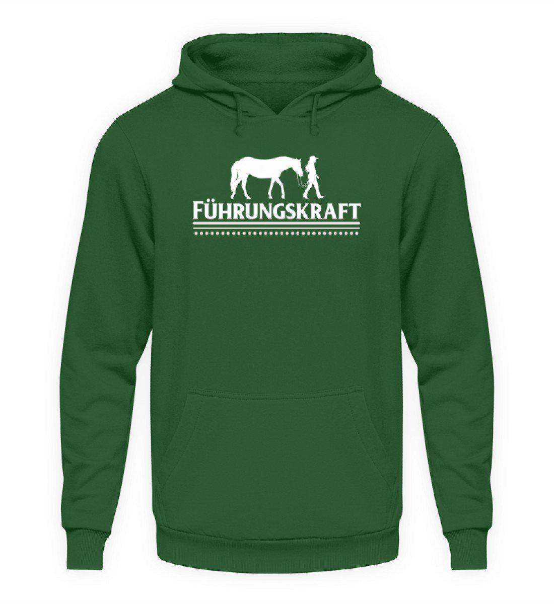 Führungskraft Pferd · Unisex Kapuzenpullover Hoodie-Unisex Hoodie-Bottle Green-S-Agrarstarz