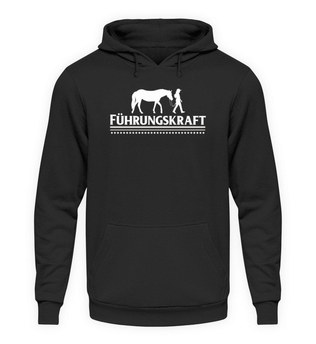 Führungskraft Pferd · Unisex Kapuzenpullover Hoodie-Unisex Hoodie-Jet Black-S-Agrarstarz