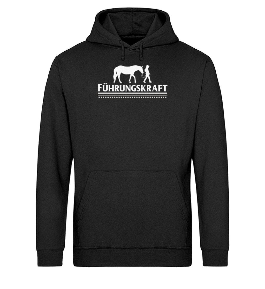 Führungskraft Pferd · Unisex Organic Hoodie-Drummer Hoodie ST/ST-Black-XS-Agrarstarz