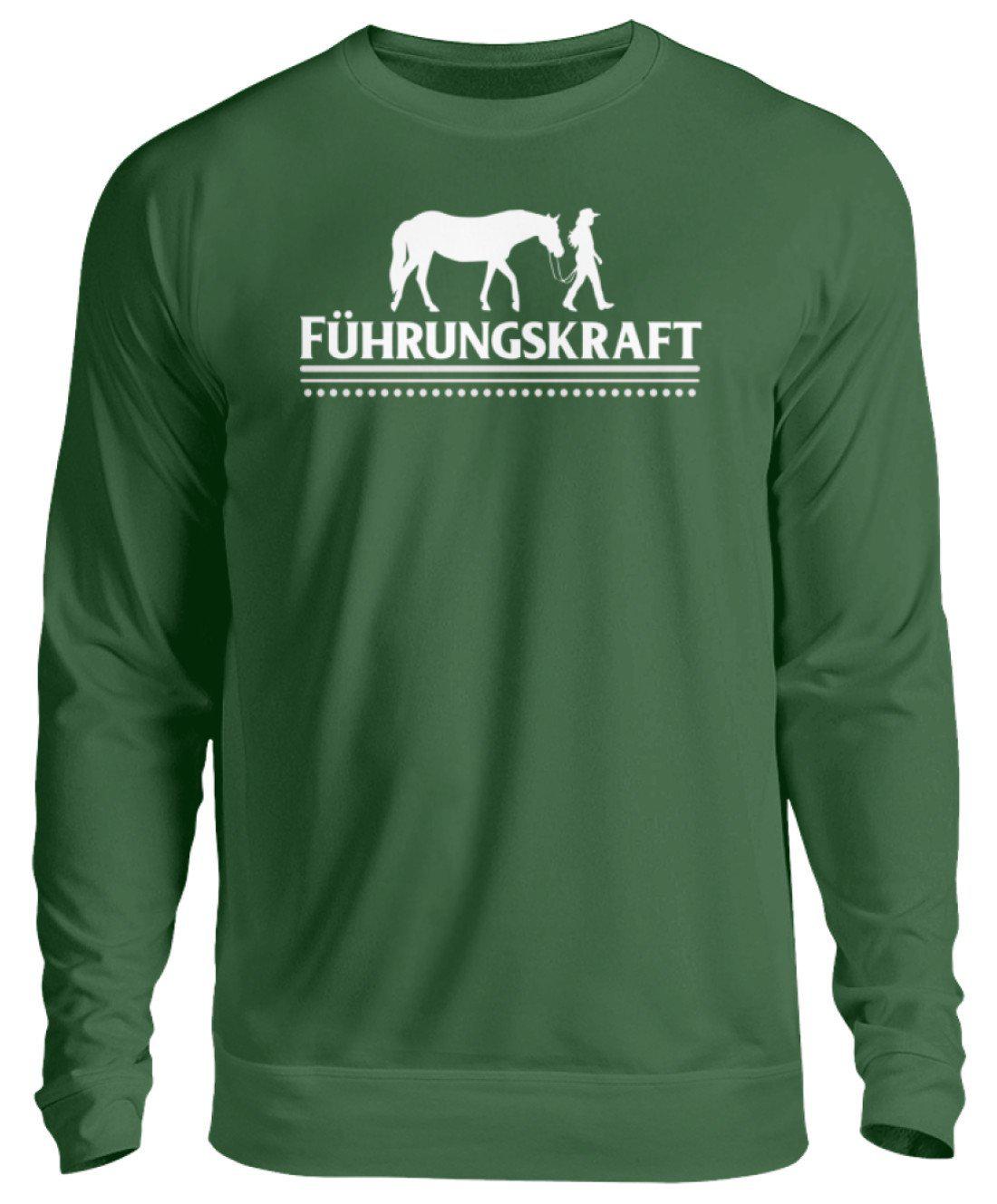 Führungskraft Pferd · Unisex Sweatshirt Pullover-Unisex Sweatshirt-Bottle Green-S-Agrarstarz