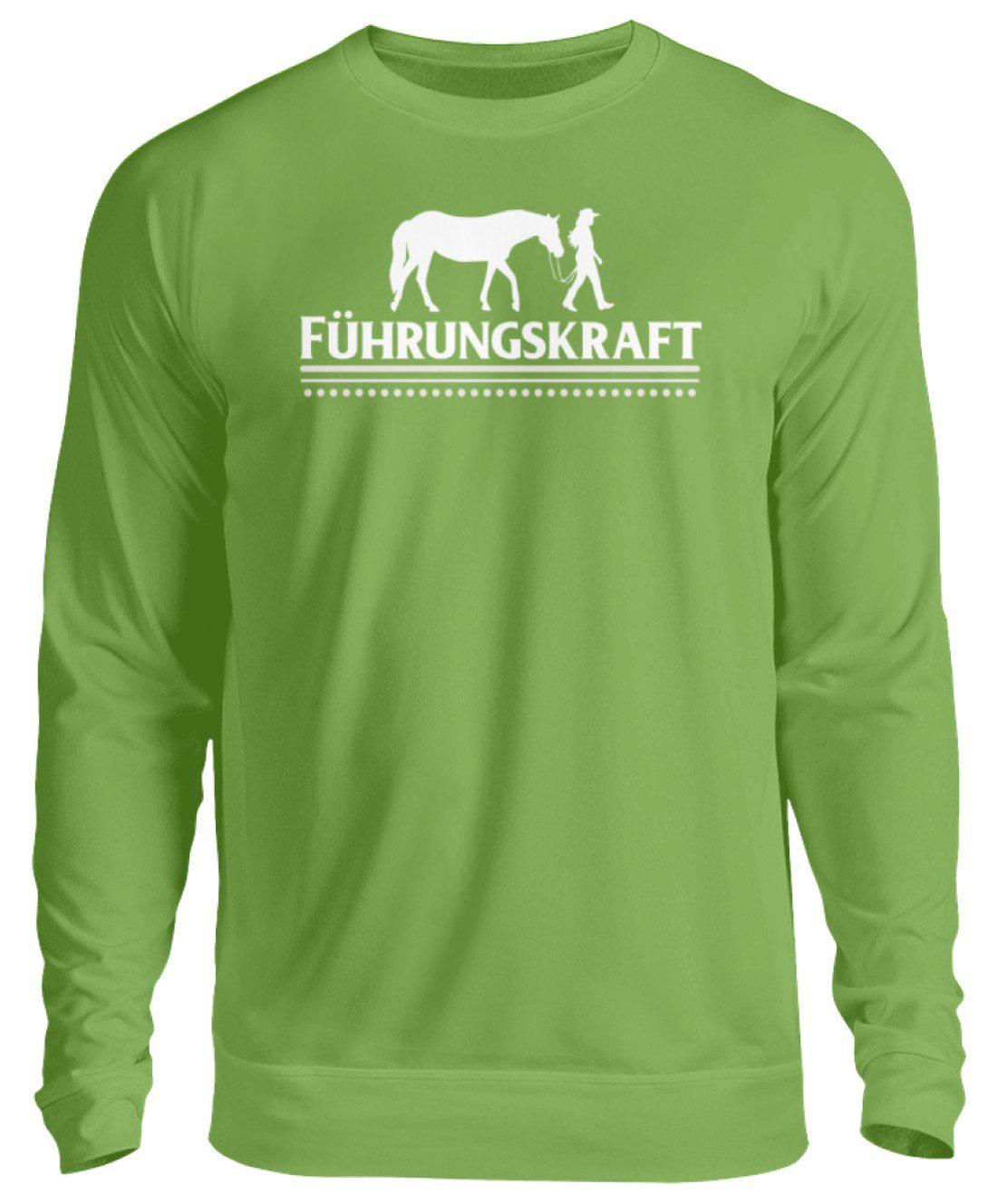 Führungskraft Pferd · Unisex Sweatshirt Pullover-Unisex Sweatshirt-LimeGreen-S-Agrarstarz