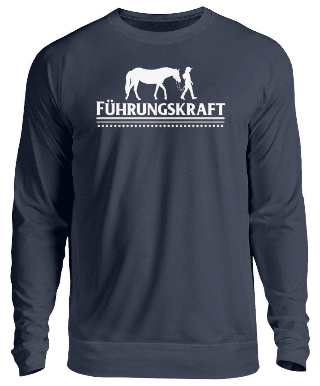 Führungskraft Pferd · Unisex Sweatshirt Pullover-Unisex Sweatshirt-Oxford Navy-S-Agrarstarz