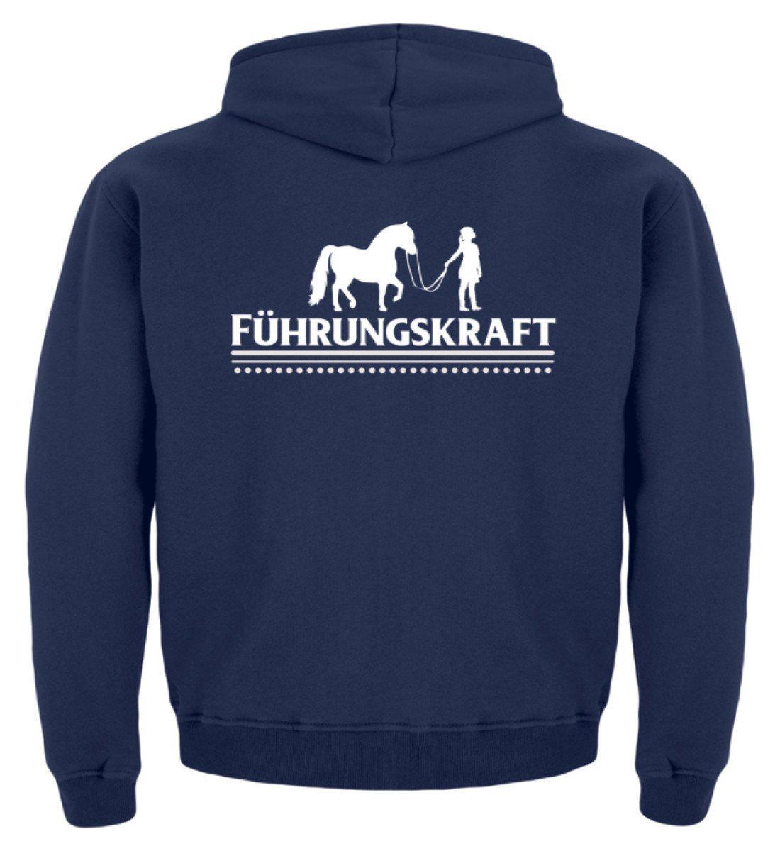 Führungskraft Pony · Kinder Kapuzenpullover Hoodie-Kinder Hoodie-New French Navy-12/14 (152/164)-Agrarstarz