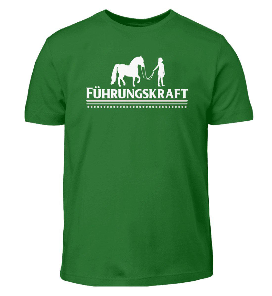 Führungskraft Pony · Kinder T-Shirt-Kinder T-Shirt-Kelly Green-12/14 (152/164)-Agrarstarz