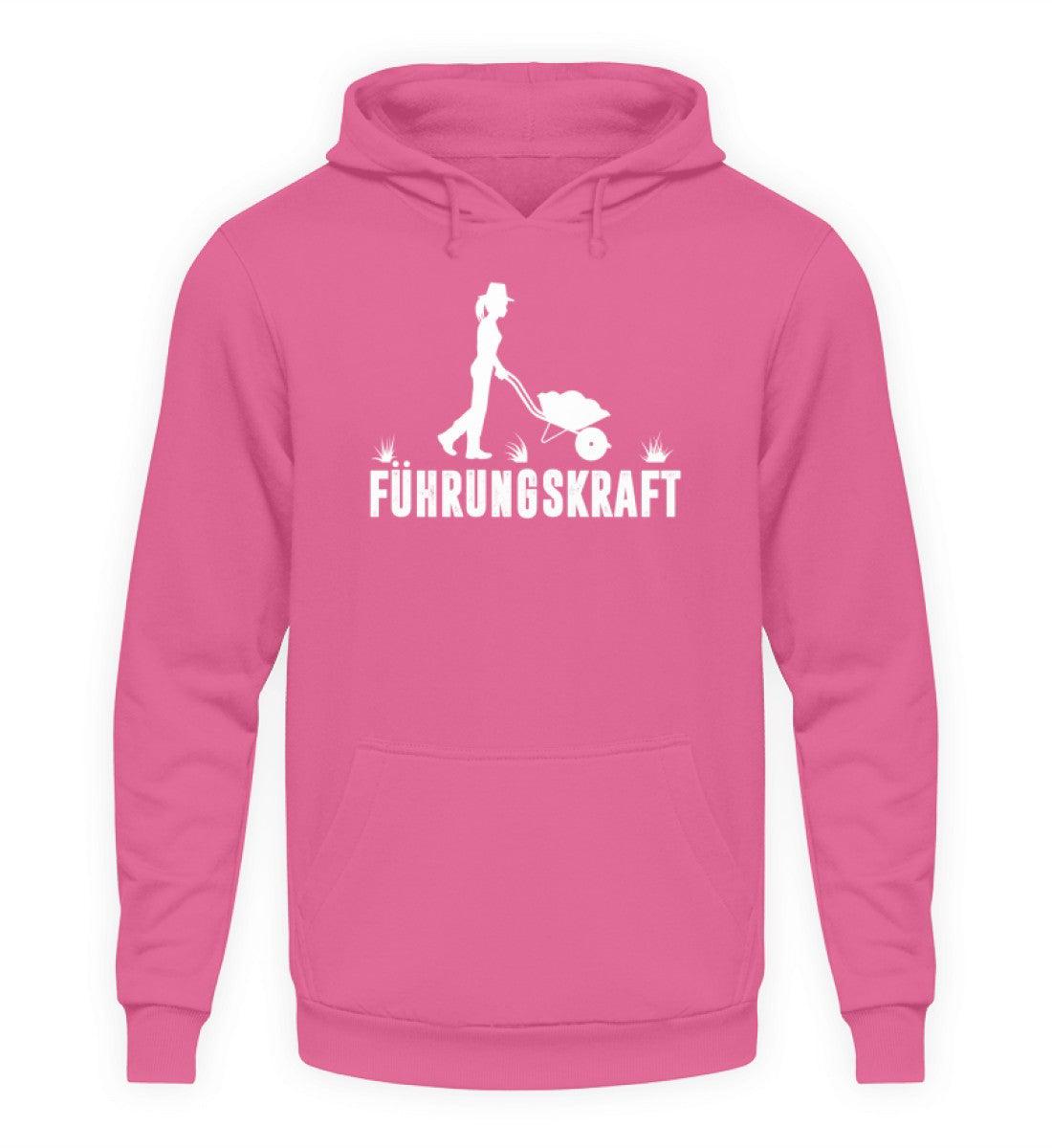 Führungskraft Schubkarre Frau · Unisex Kapuzenpullover Hoodie-Unisex Hoodie-Candyfloss Pink-S-Agrarstarz