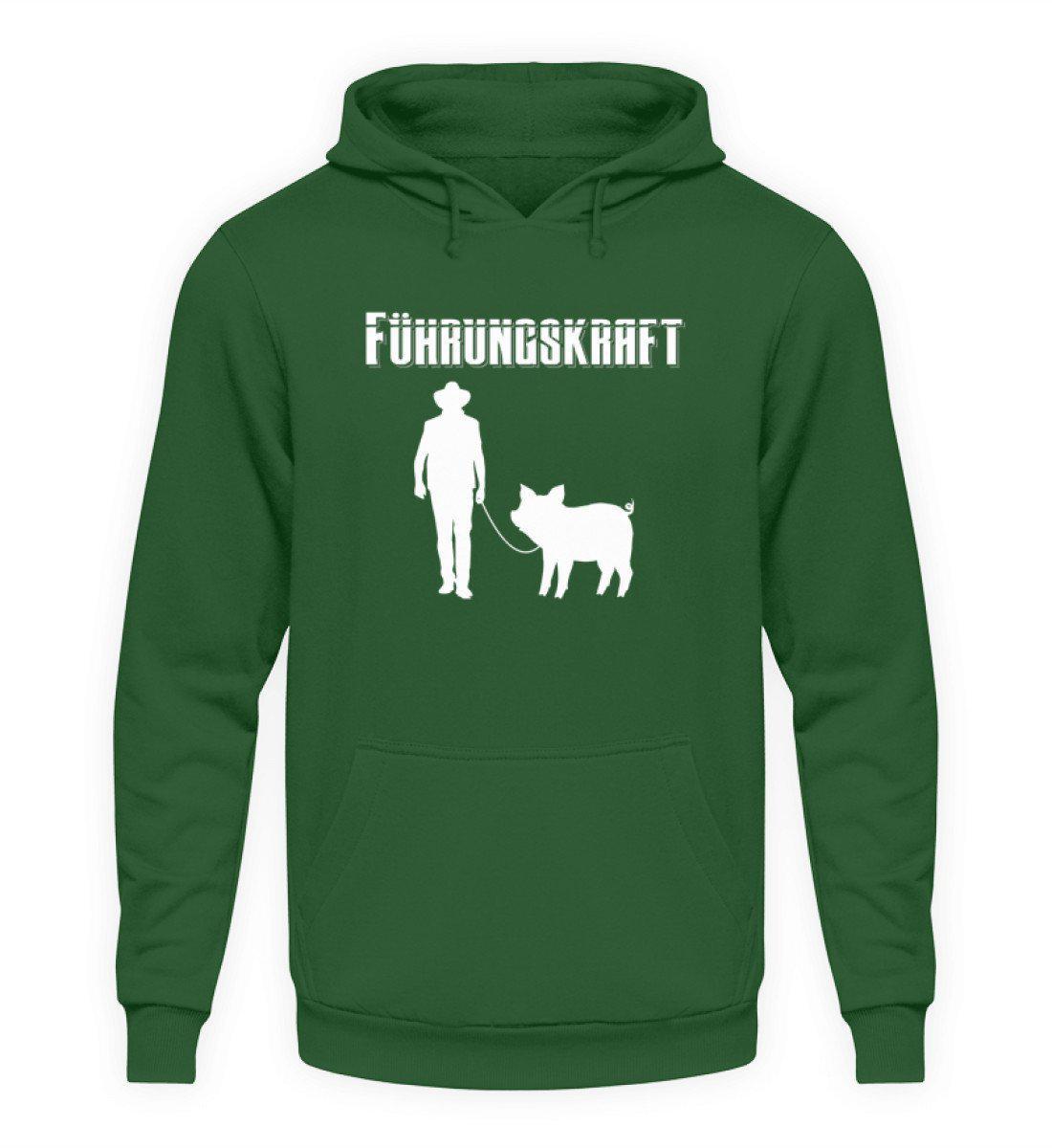 Führungskraft Schwein · Unisex Kapuzenpullover Hoodie-Unisex Hoodie-Bottle Green-L-Agrarstarz