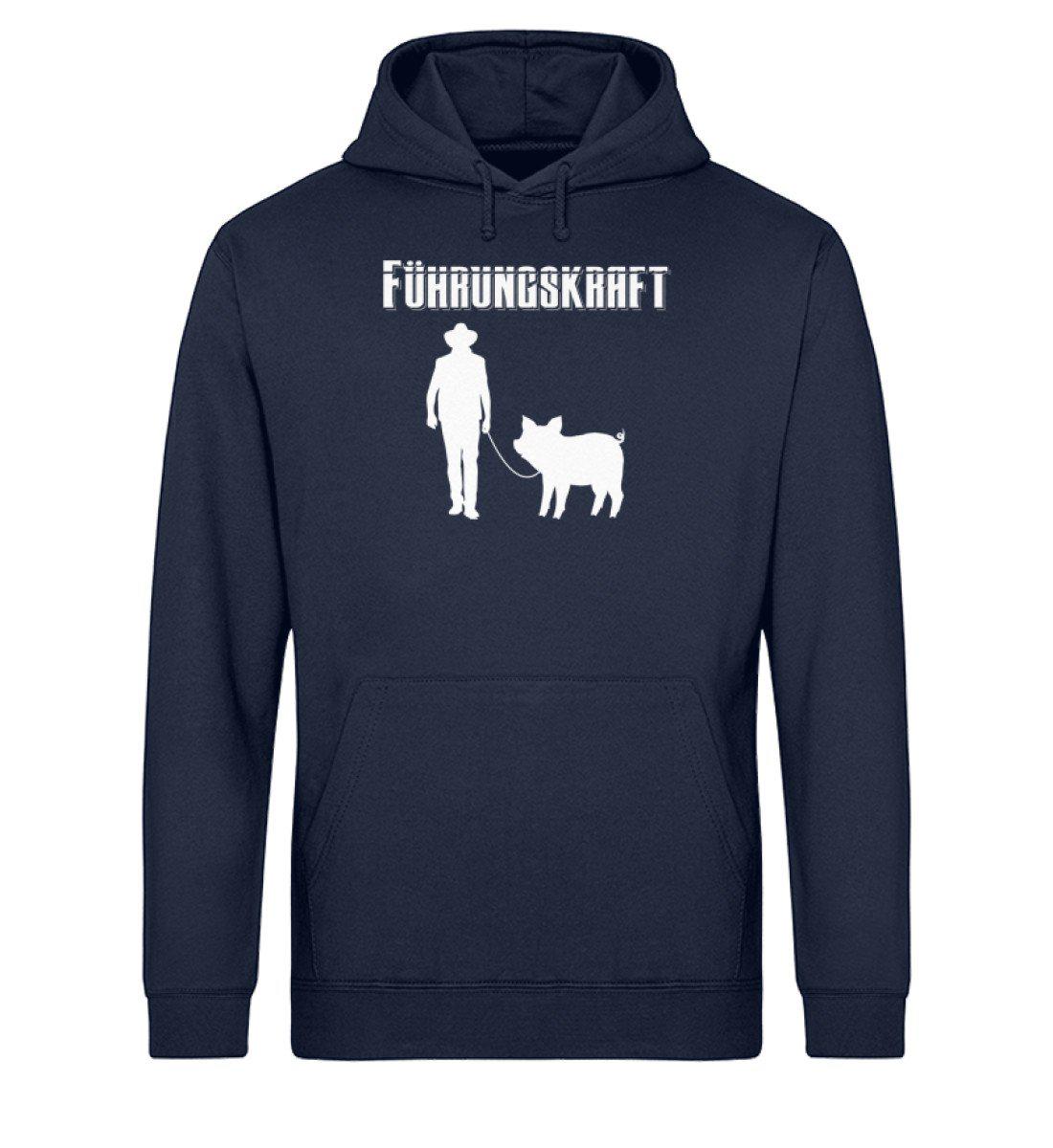 Führungskraft Schwein · Unisex Organic Hoodie-Drummer Hoodie ST/ST-French Navy-XS-Agrarstarz