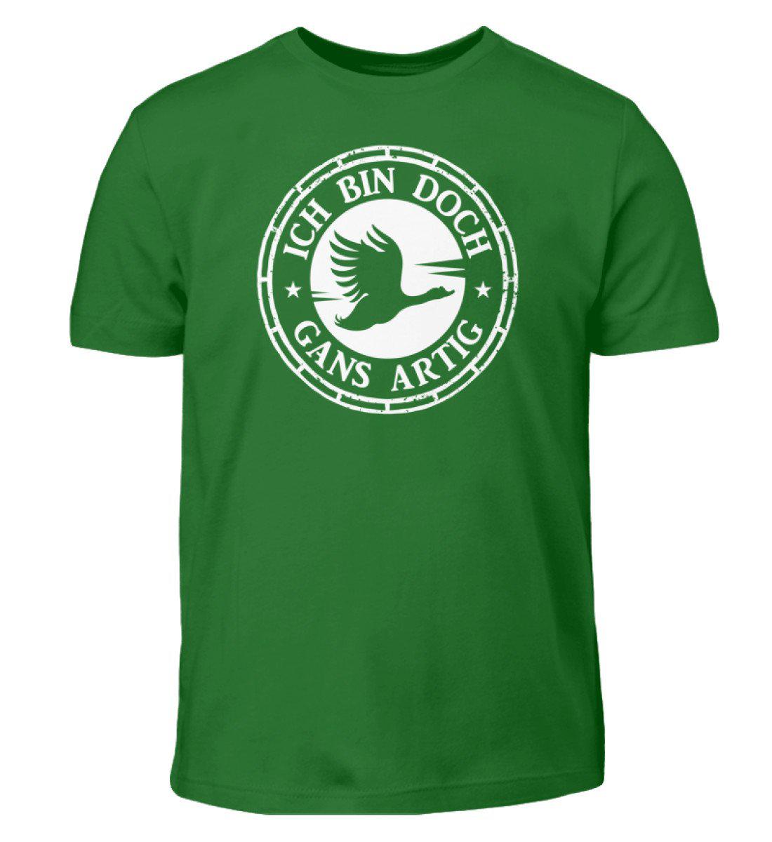 Gans artig · Kinder T-Shirt-Kinder T-Shirt-Kelly Green-3/4 (98/104)-Agrarstarz