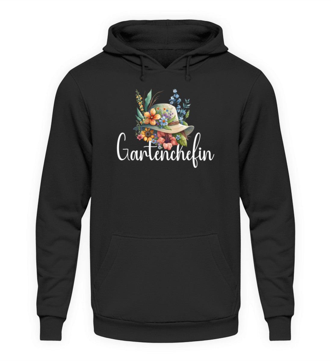 Gartenchefin · Unisex Kapuzenpullover Hoodie-Unisex Hoodie-Deep Black-XS-Agrarstarz