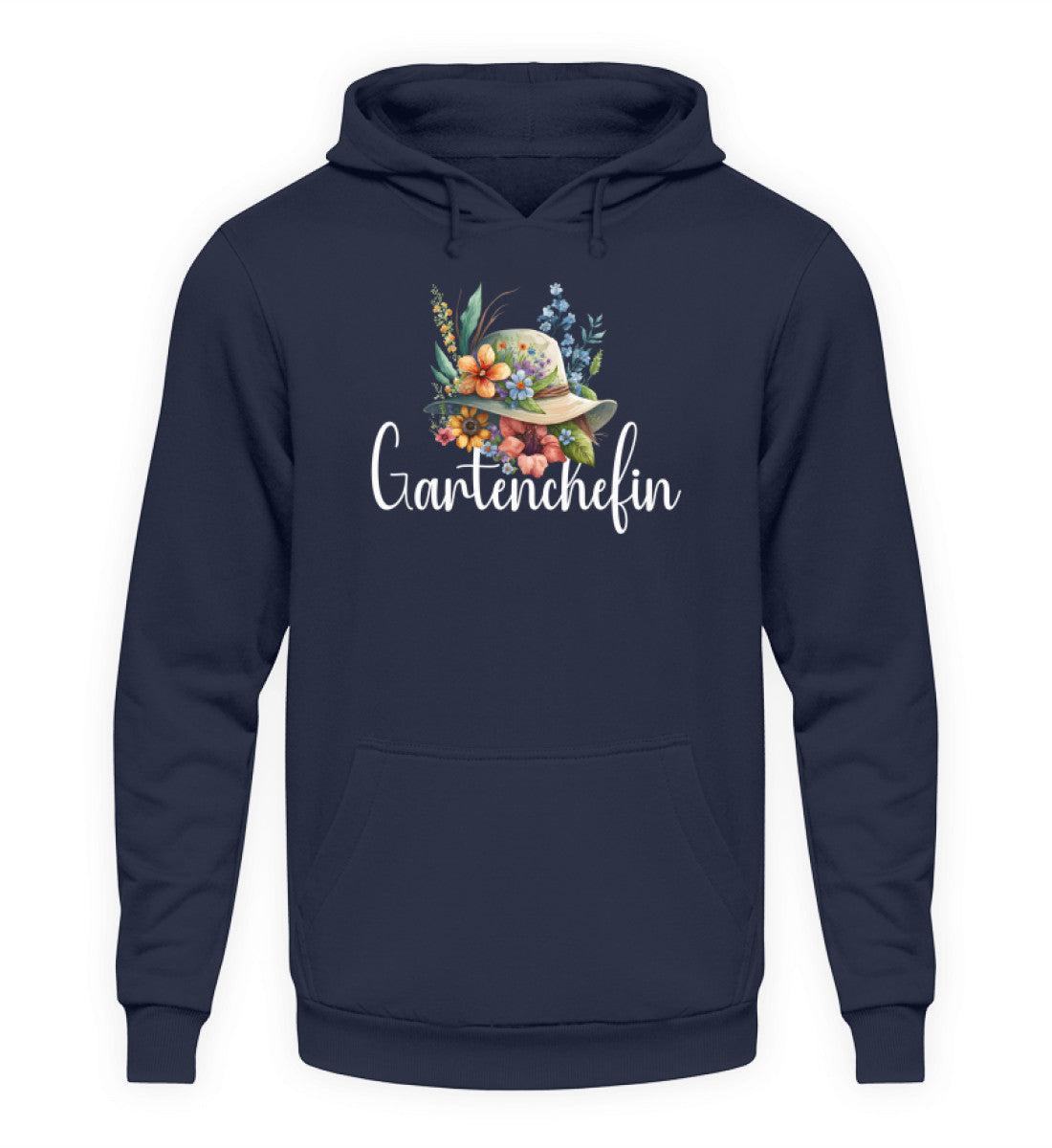 Gartenchefin · Unisex Kapuzenpullover Hoodie-Unisex Hoodie-Oxford Navy-XS-Agrarstarz