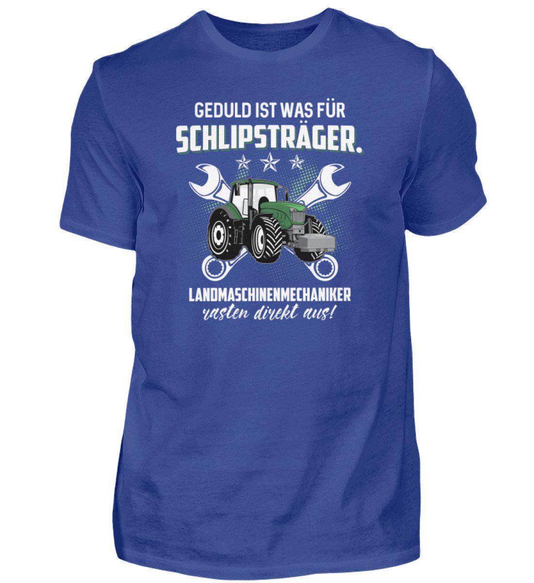 Geduld für Schlipsträger · Herren T-Shirt-Herren Basic T-Shirt-Royal Blue-S-Agrarstarz