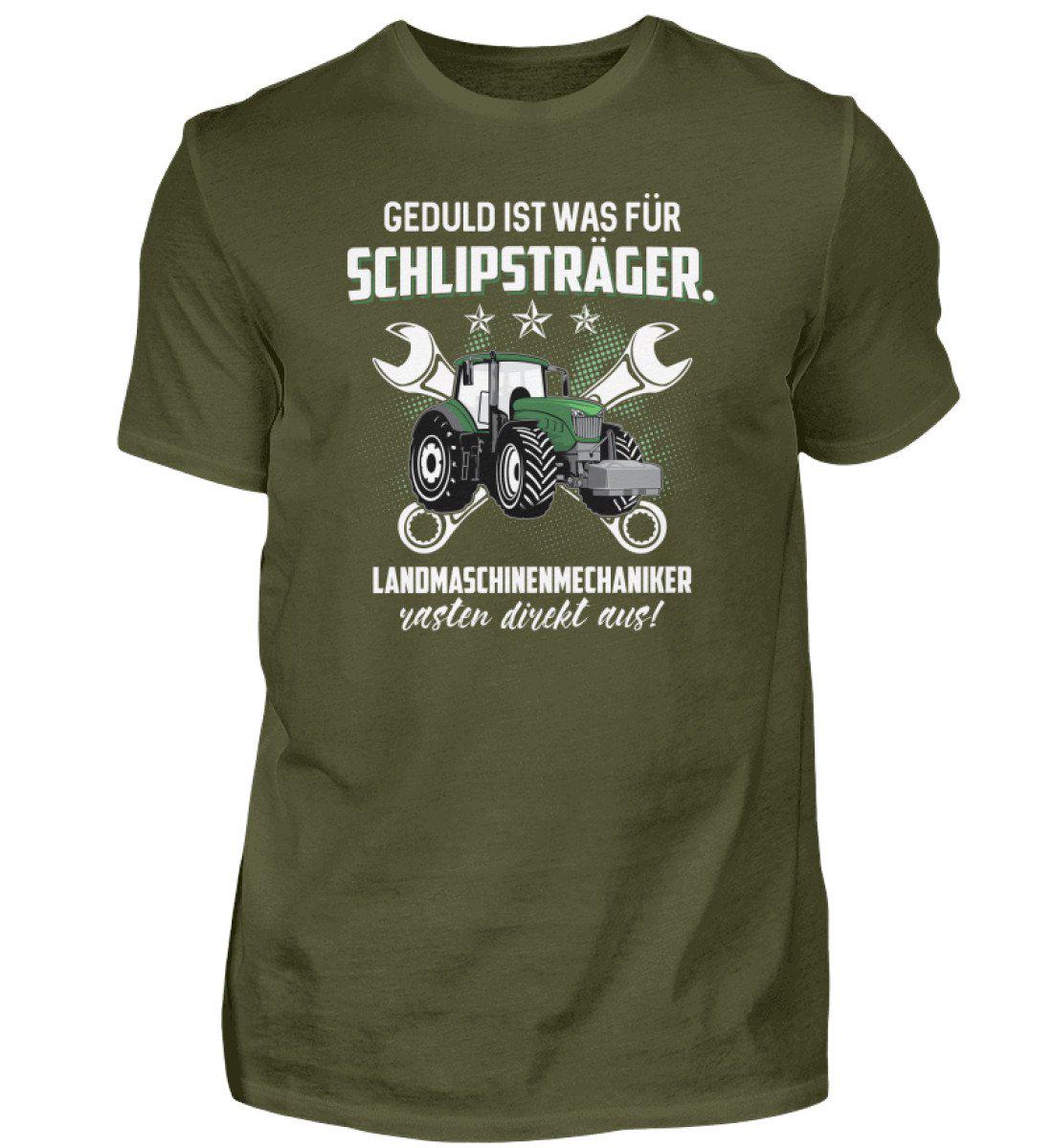 Geduld für Schlipsträger · Herren T-Shirt-Herren Basic T-Shirt-Urban Khaki-S-Agrarstarz