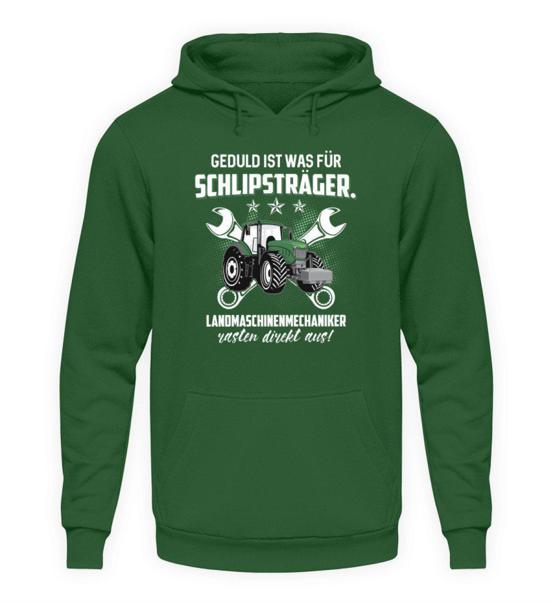 Geduld für Schlipsträger · Unisex Kapuzenpullover Hoodie-Unisex Hoodie-Bottle Green-S-Agrarstarz