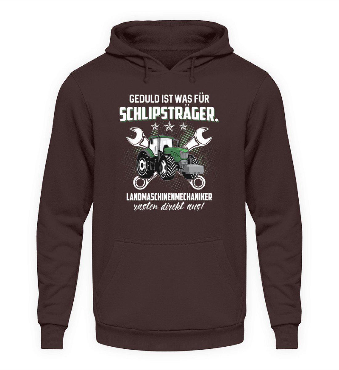 Geduld für Schlipsträger · Unisex Kapuzenpullover Hoodie-Unisex Hoodie-Hot Chocolate-S-Agrarstarz