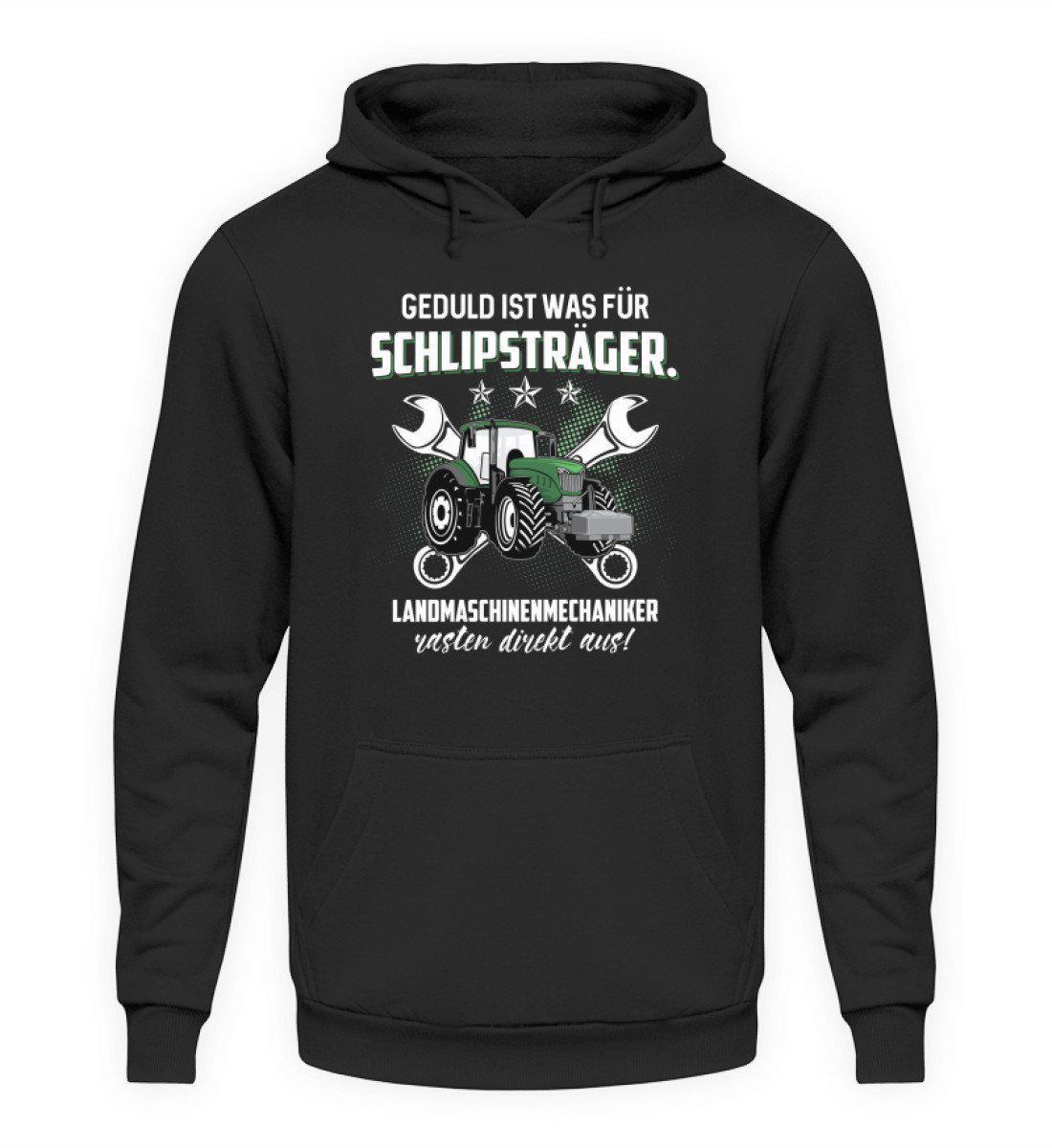 Geduld für Schlipsträger · Unisex Kapuzenpullover Hoodie-Unisex Hoodie-Jet Black-S-Agrarstarz