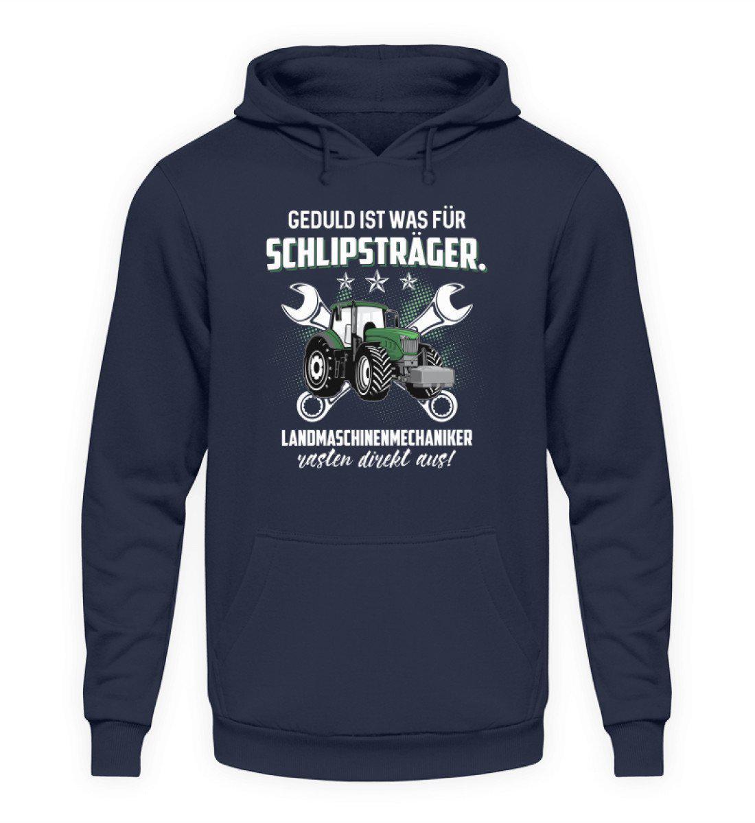 Geduld für Schlipsträger · Unisex Kapuzenpullover Hoodie-Unisex Hoodie-Oxford Navy-S-Agrarstarz