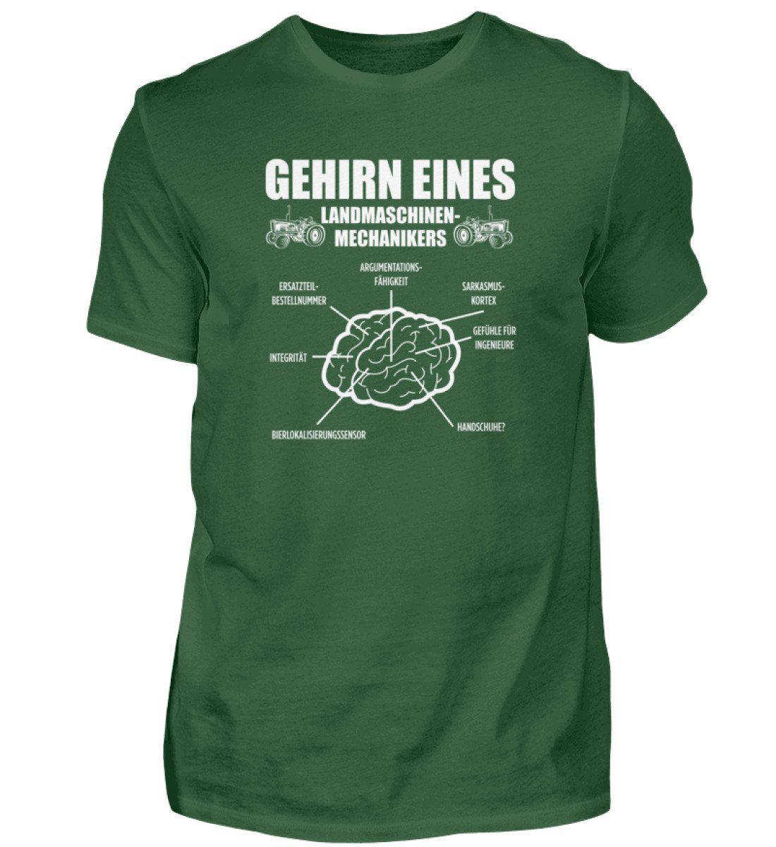 Gehirn eines Landmaschinenmechanikers · Herren T-Shirt-Herren Basic T-Shirt-Bottle Green-S-Agrarstarz