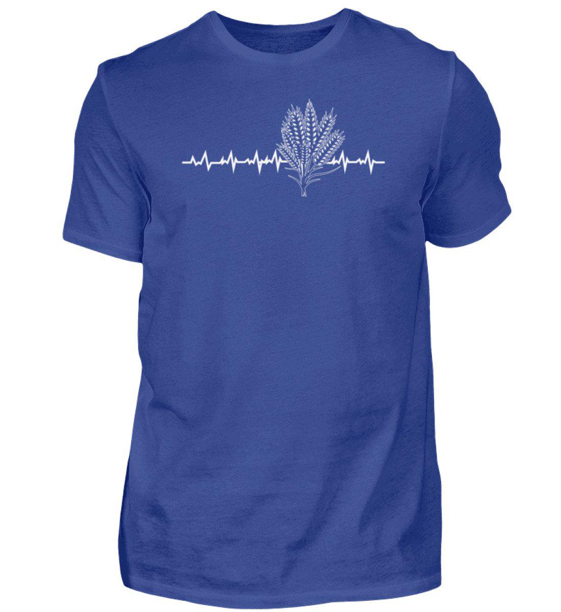 Getreide Herzschlag · Herren T-Shirt-Herren Basic T-Shirt-Royal Blue-S-Agrarstarz