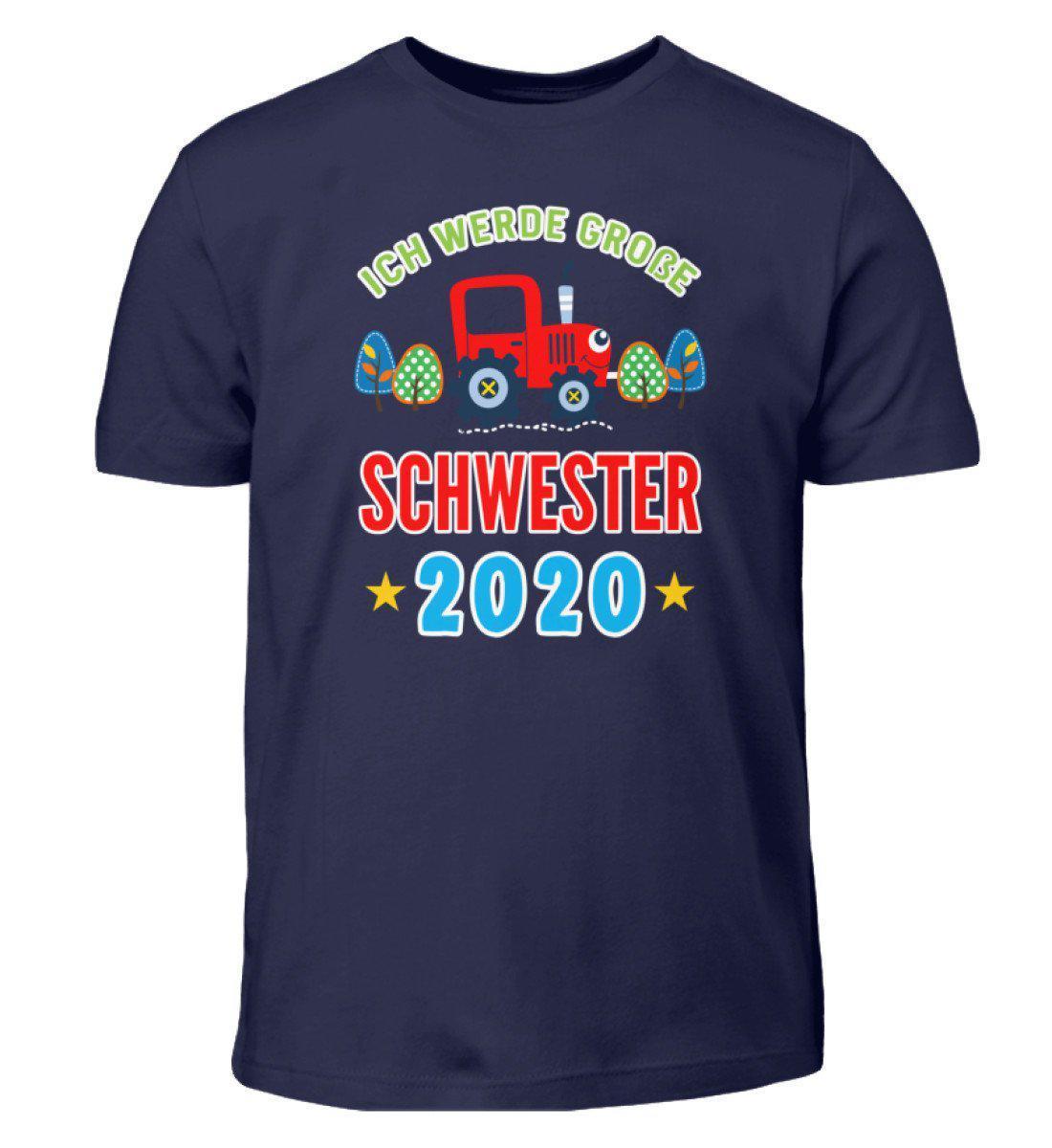 Große Schwester 2020 · Kinder T-Shirt-Kinder T-Shirt-Navy-12/14 (152/164)-Agrarstarz