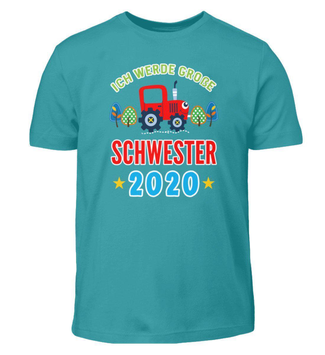 Große Schwester 2020 · Kinder T-Shirt-Kinder T-Shirt-Swimming Pool-12/14 (152/164)-Agrarstarz