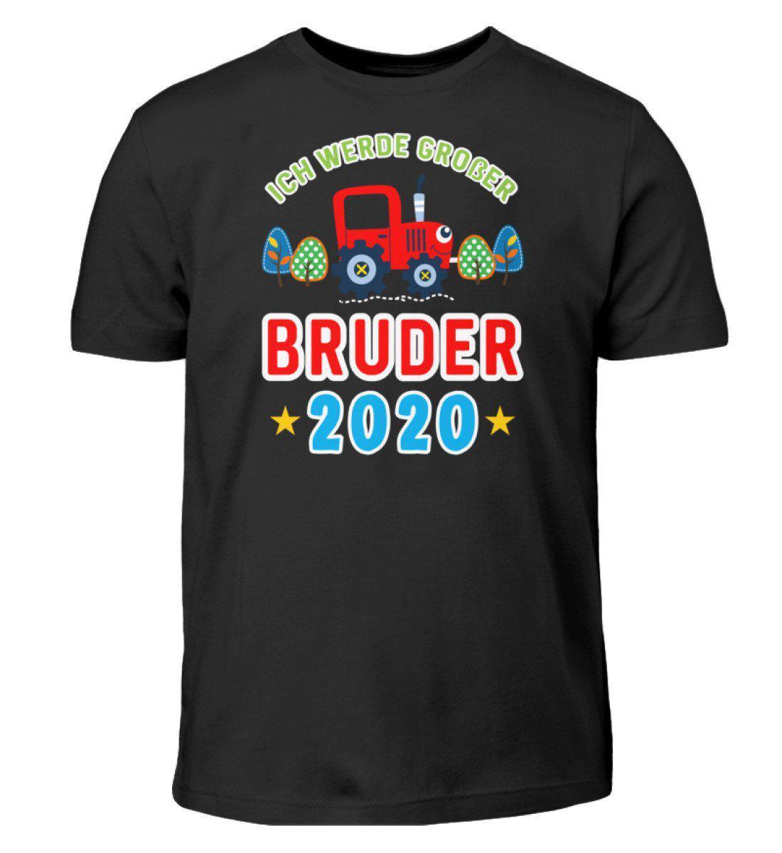 Großer Bruder 2020 · Kinder T-Shirt-Kinder T-Shirt-Black-3/4 (98/104)-Agrarstarz