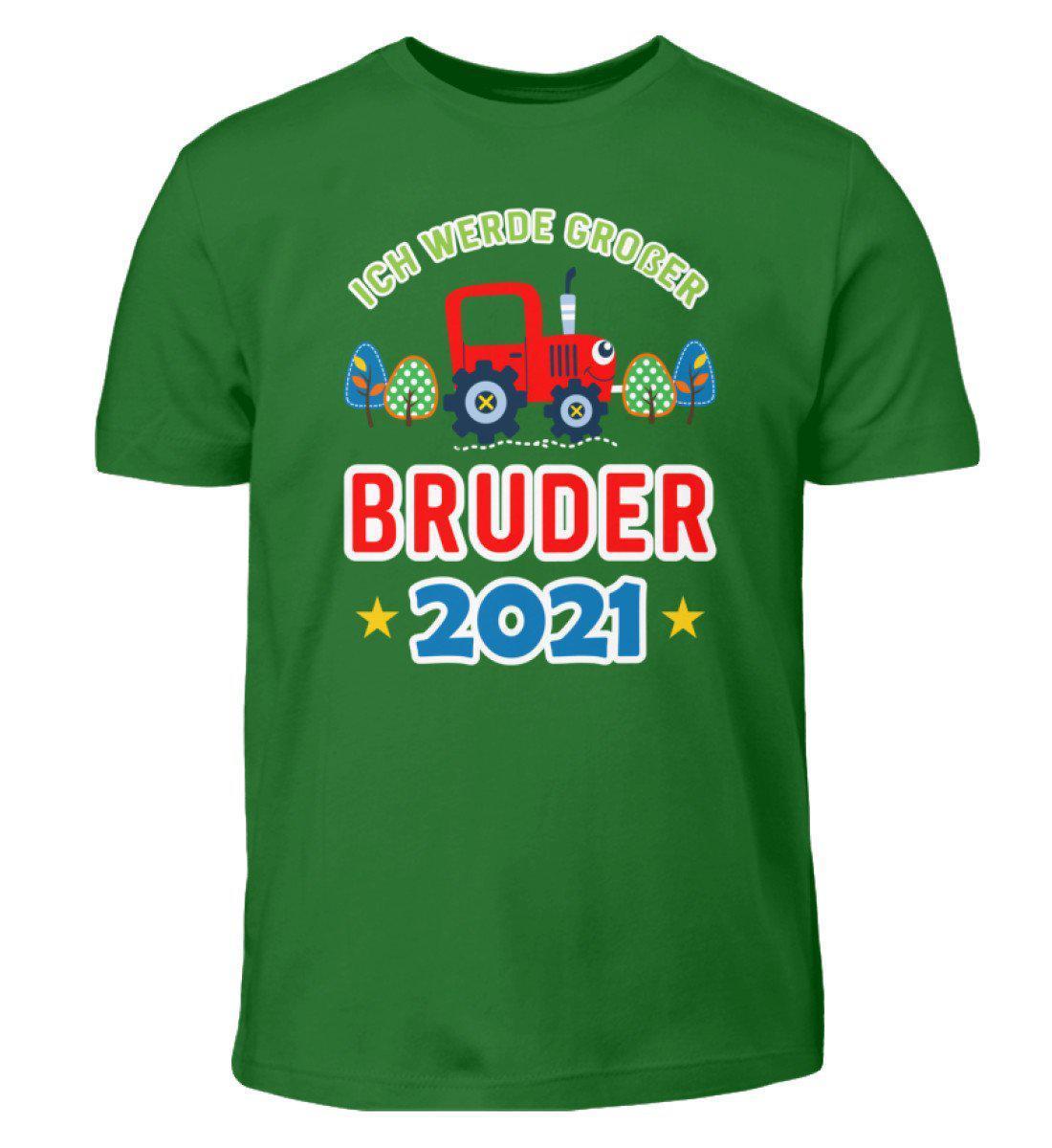 Großer Bruder 2021 · Kinder T-Shirt-Kinder T-Shirt-Kelly Green-12/14 (152/164)-Agrarstarz