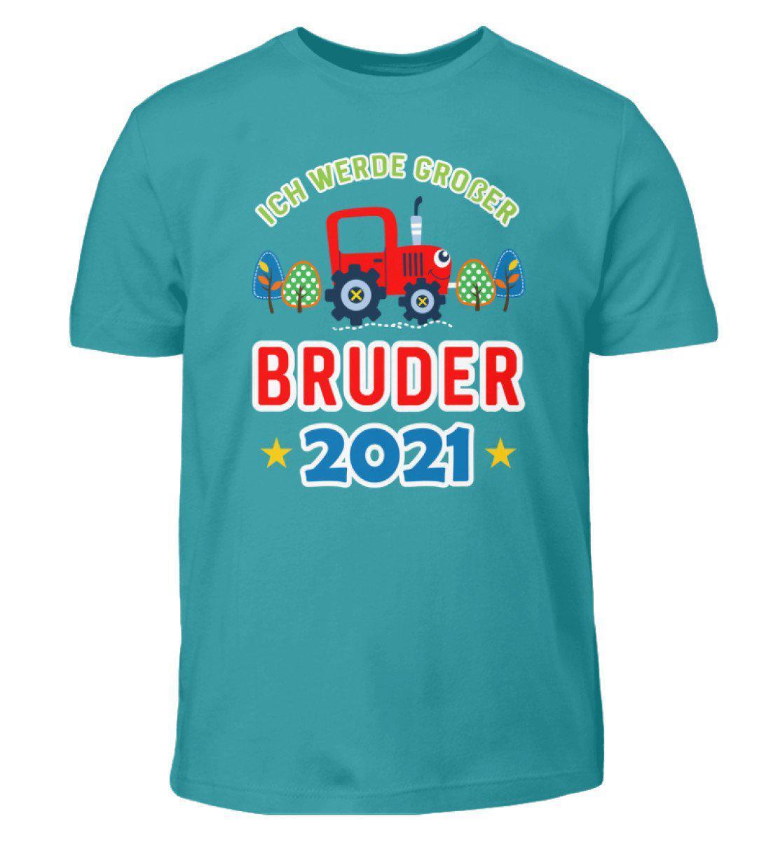 Großer Bruder 2021 · Kinder T-Shirt-Kinder T-Shirt-Swimming Pool-12/14 (152/164)-Agrarstarz