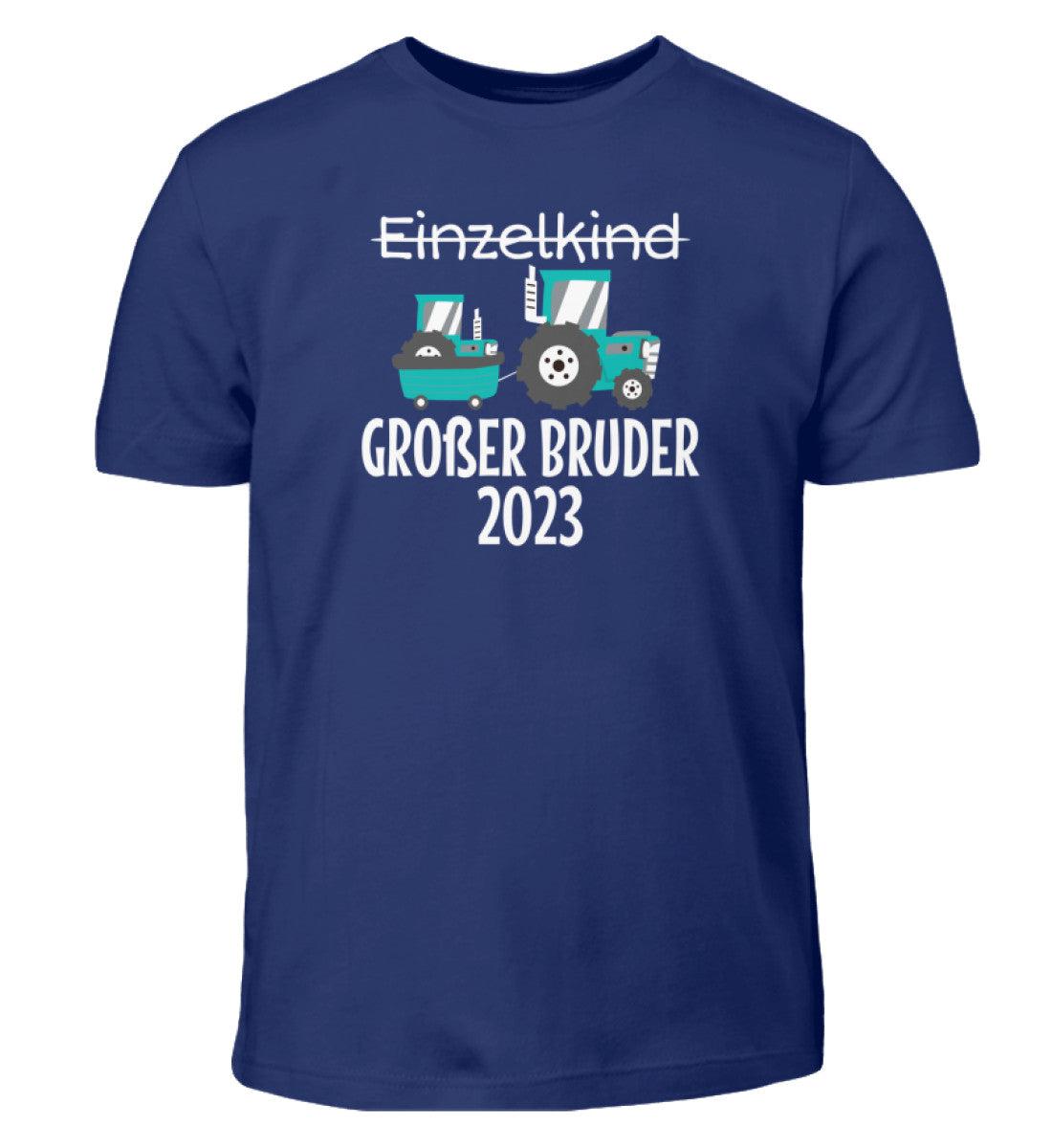 Großer Bruder 2023 - Kinder T-Shirt-Kinder T-Shirt-Indigo-12/14 (152/164)-Agrarstarz