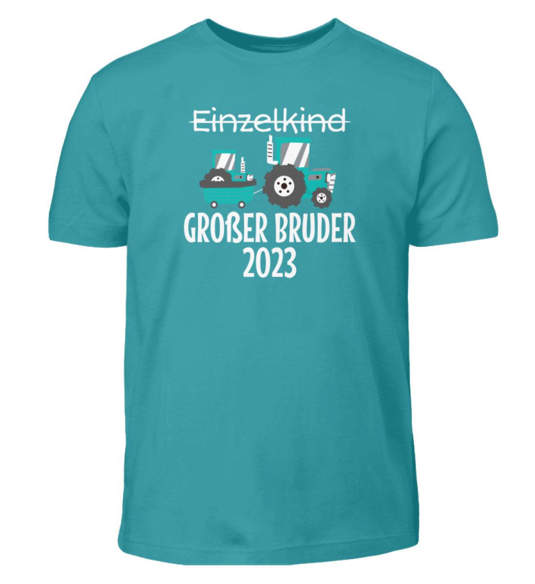 Großer Bruder 2023 - Kinder T-Shirt-Kinder T-Shirt-Swimming Pool-12/14 (152/164)-Agrarstarz