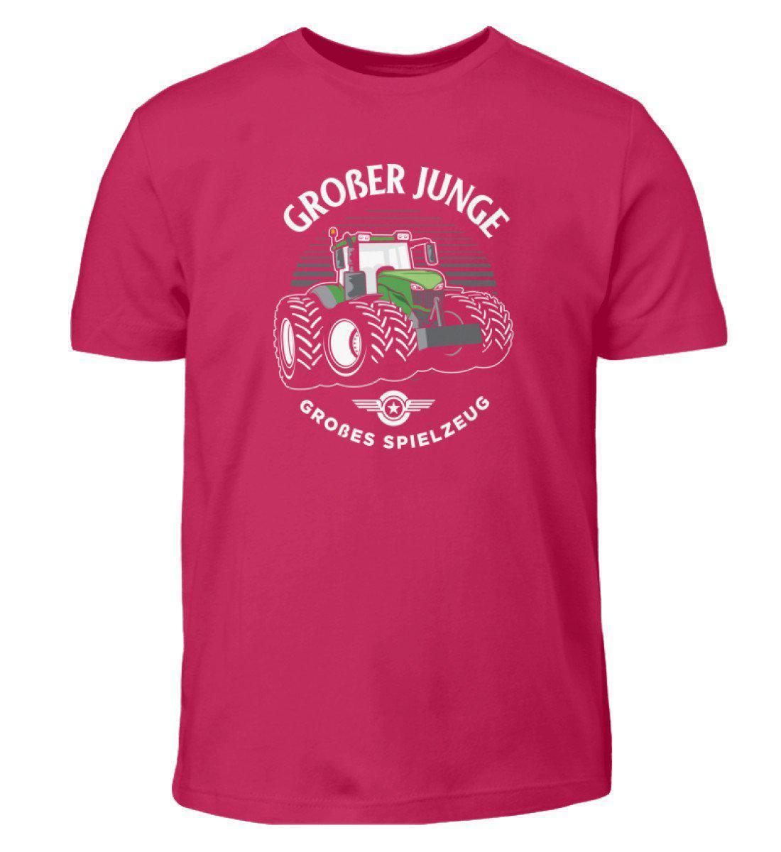 Großer Junge großes Spielzeug · Kinder T-Shirt-Kinder T-Shirt-Sorbet-12/14 (152/164)-Agrarstarz