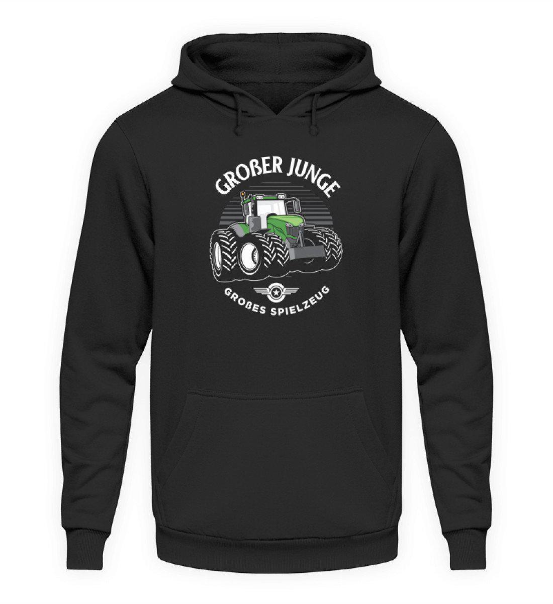 Großer Junge großes Spielzeug · Unisex Kapuzenpullover Hoodie-Unisex Hoodie-Jet Black-S-Agrarstarz