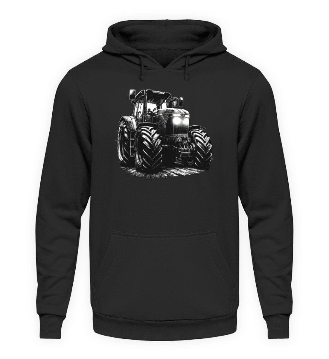 Großer Traktor · Unisex Kapuzenpullover Hoodie-Unisex Hoodie-Deep Black-XS-Agrarstarz