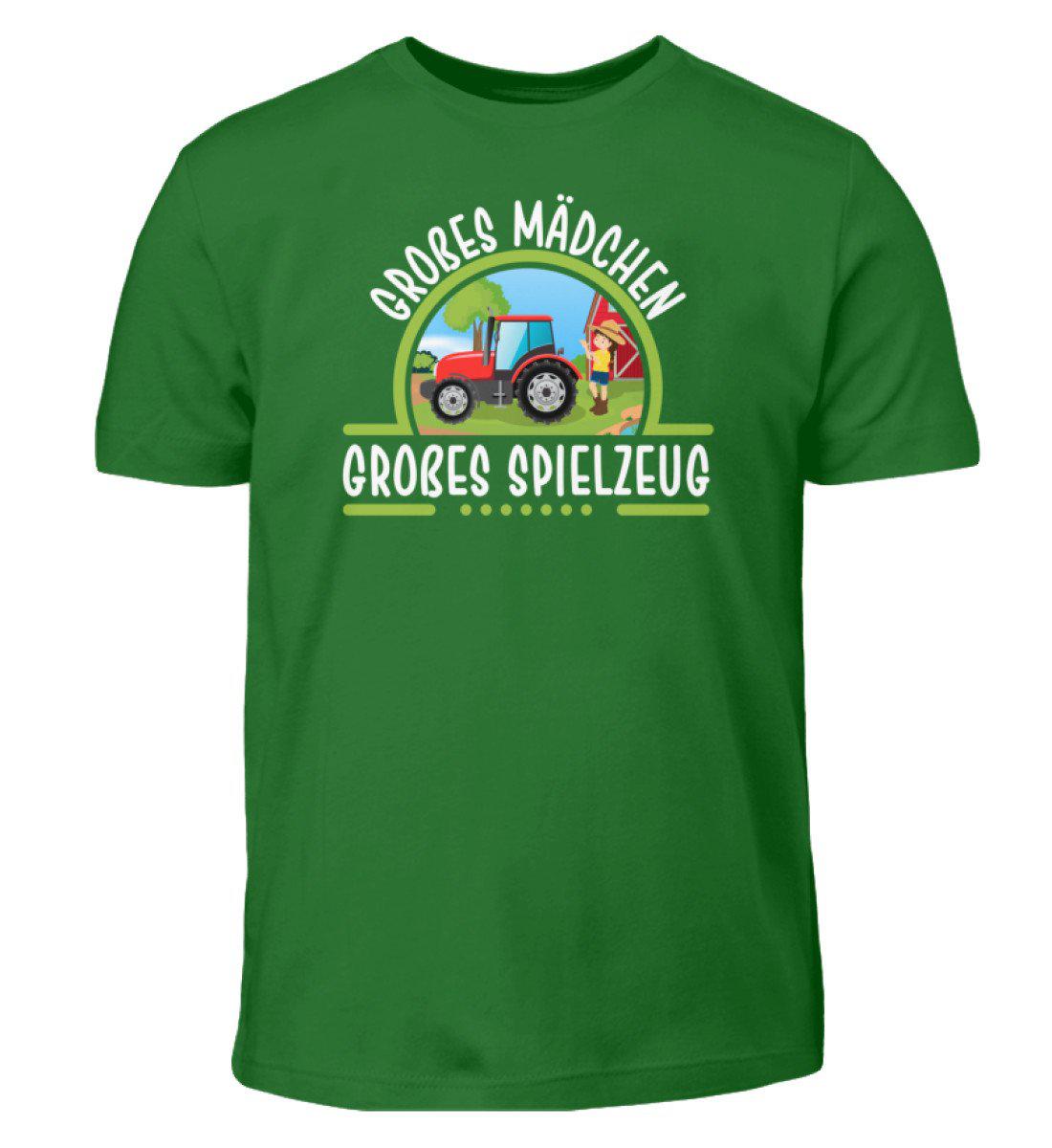 Großes Mädchen · Kinder T-Shirt-Kinder T-Shirt-Kelly Green-3/4 (98/104)-Agrarstarz